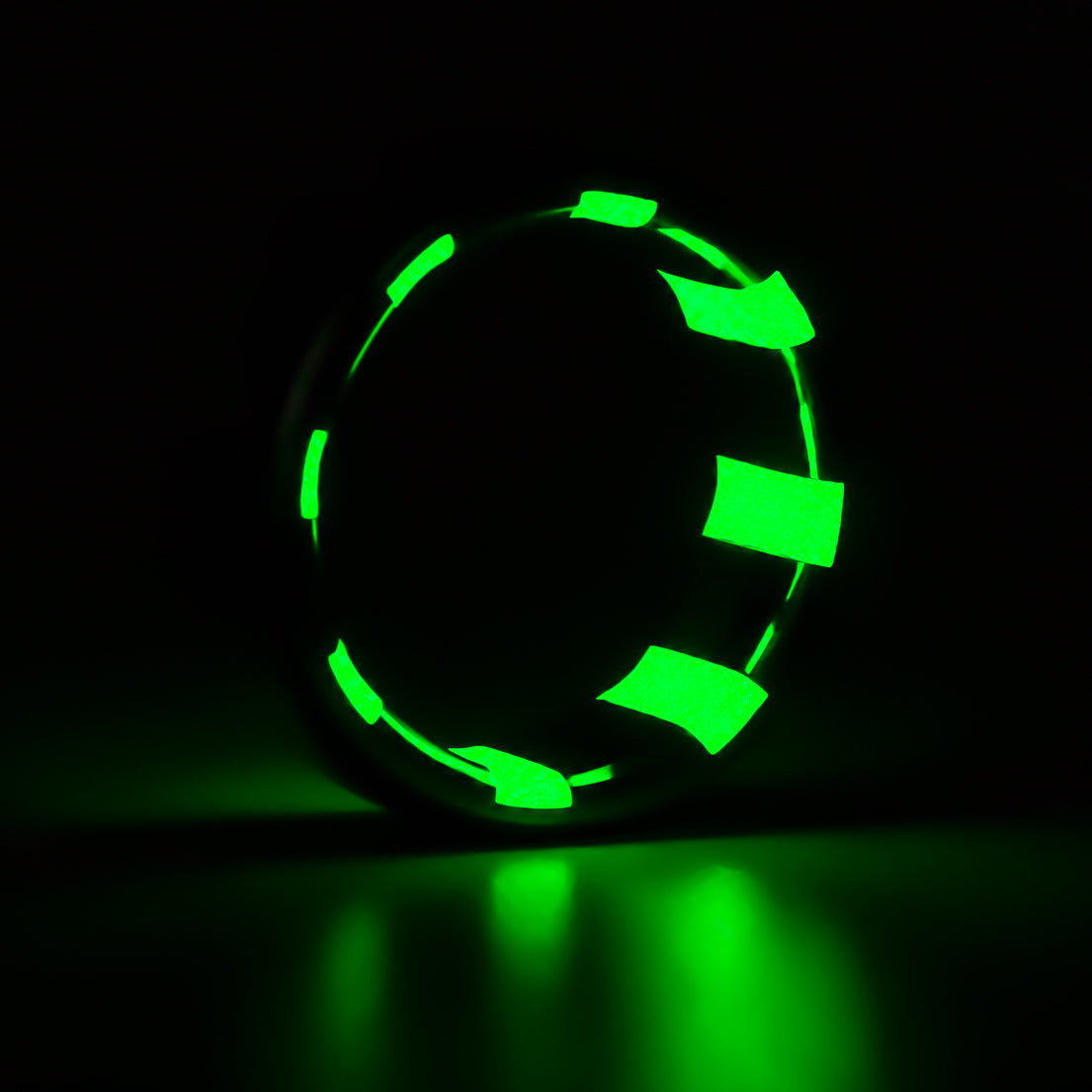 Reactor Limited Edition Glow Ring — handcrafted ring detail view 6