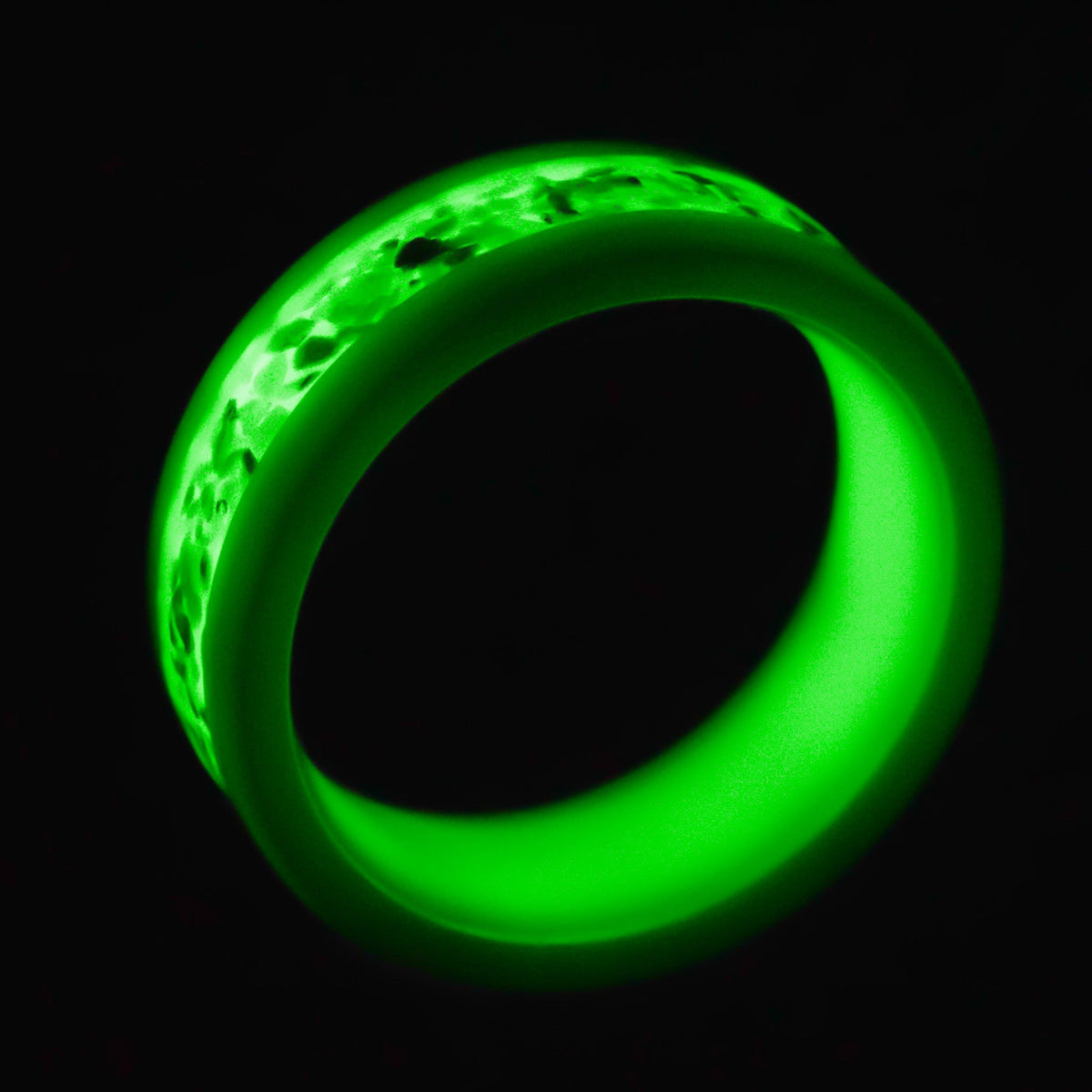 Jade AfterGlow Ring — handcrafted ring detail view 7