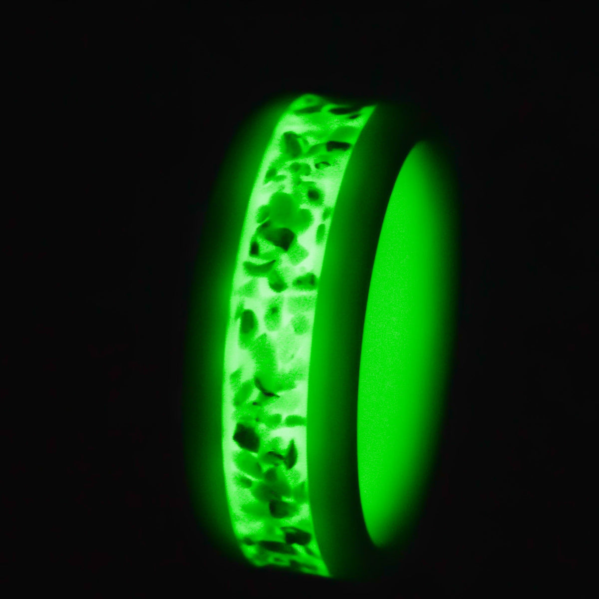 Jade AfterGlow Ring — handcrafted ring detail view 2