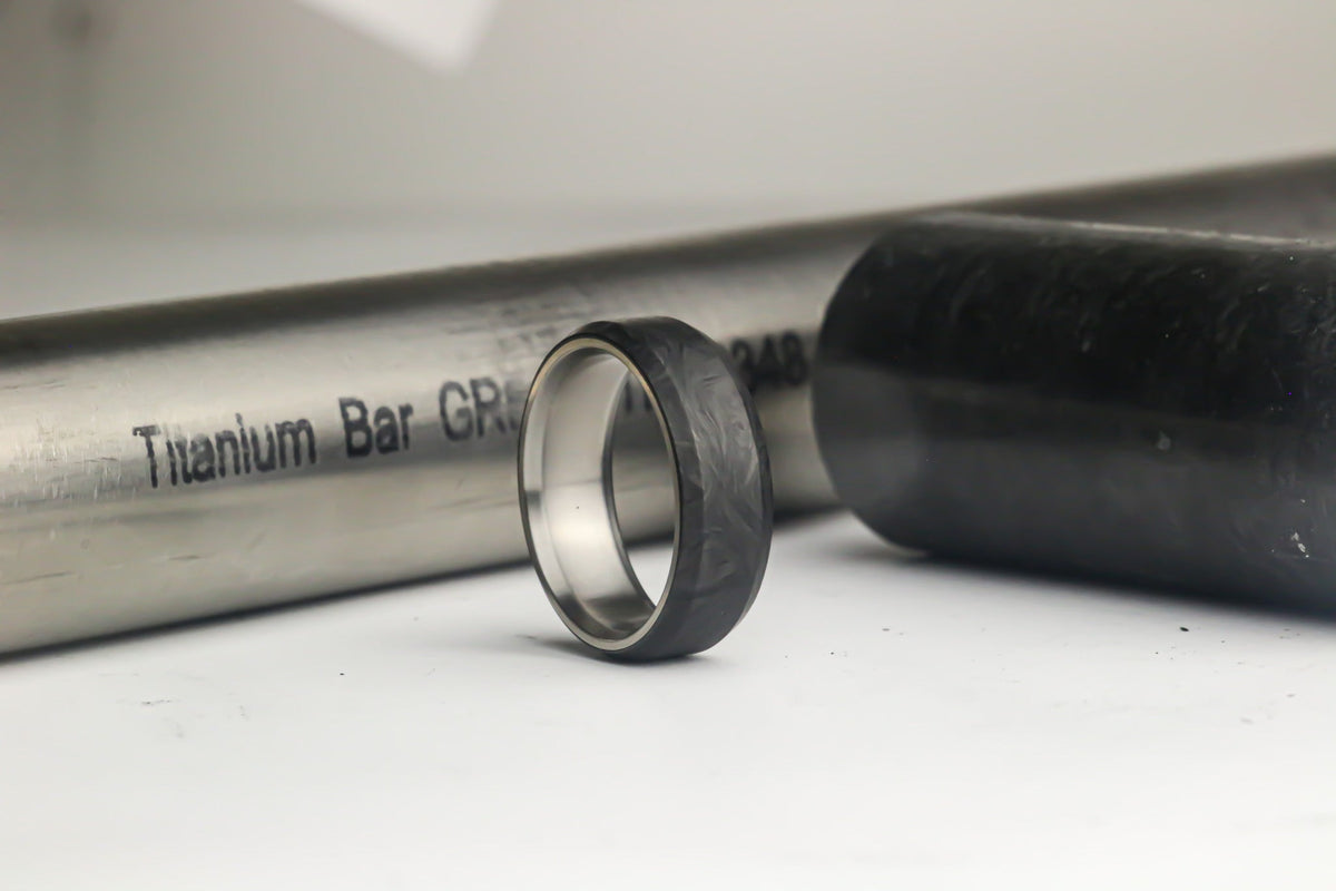 Titan Forge Limited Run Ring — handcrafted ring detail view 5