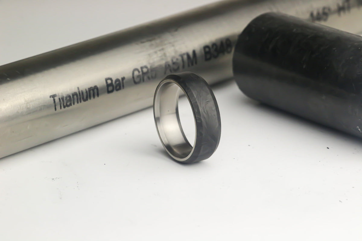 Titan Forge Limited Run Ring — handcrafted ring detail view 6