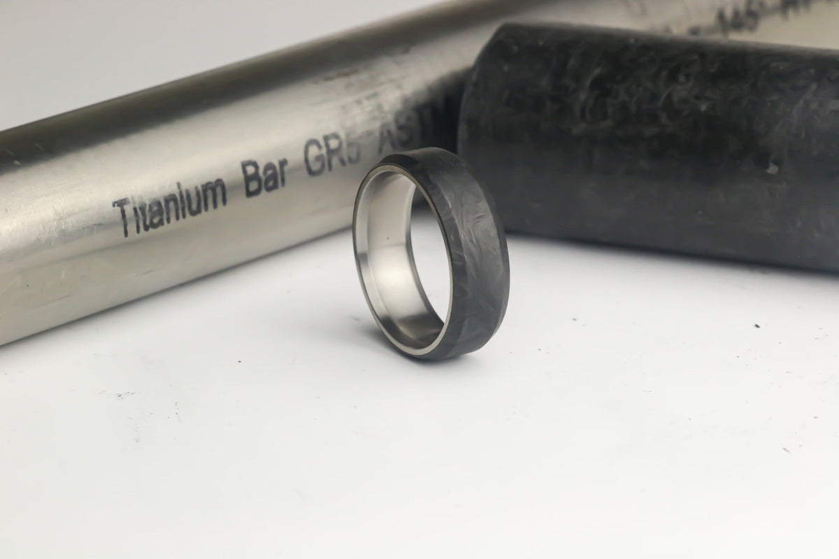 Titan Forge Limited Run Ring — handcrafted ring detail view 7
