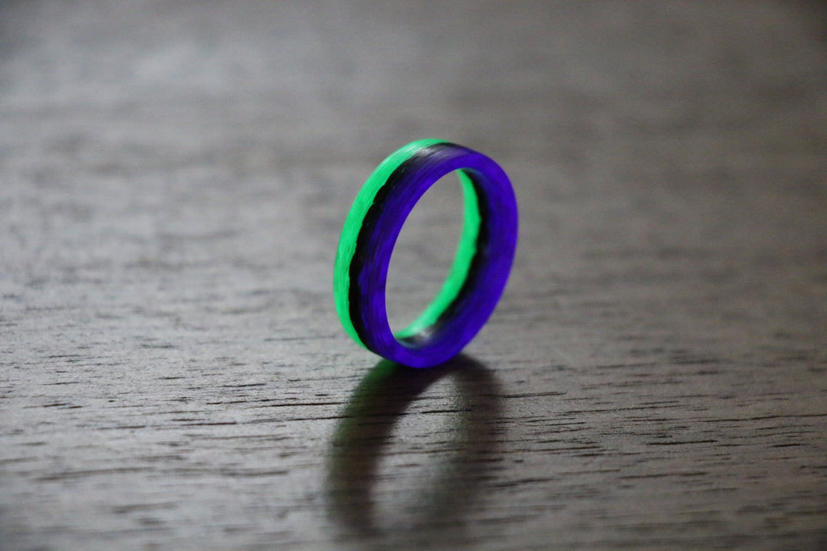 Joker Glow Ring — handcrafted ring detail view 6