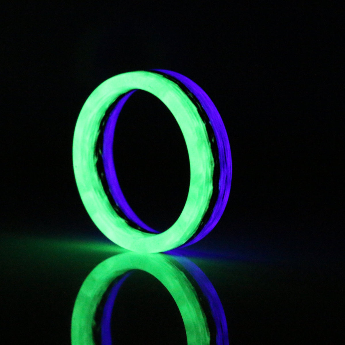 Joker Glow Ring — handcrafted ring detail view 3