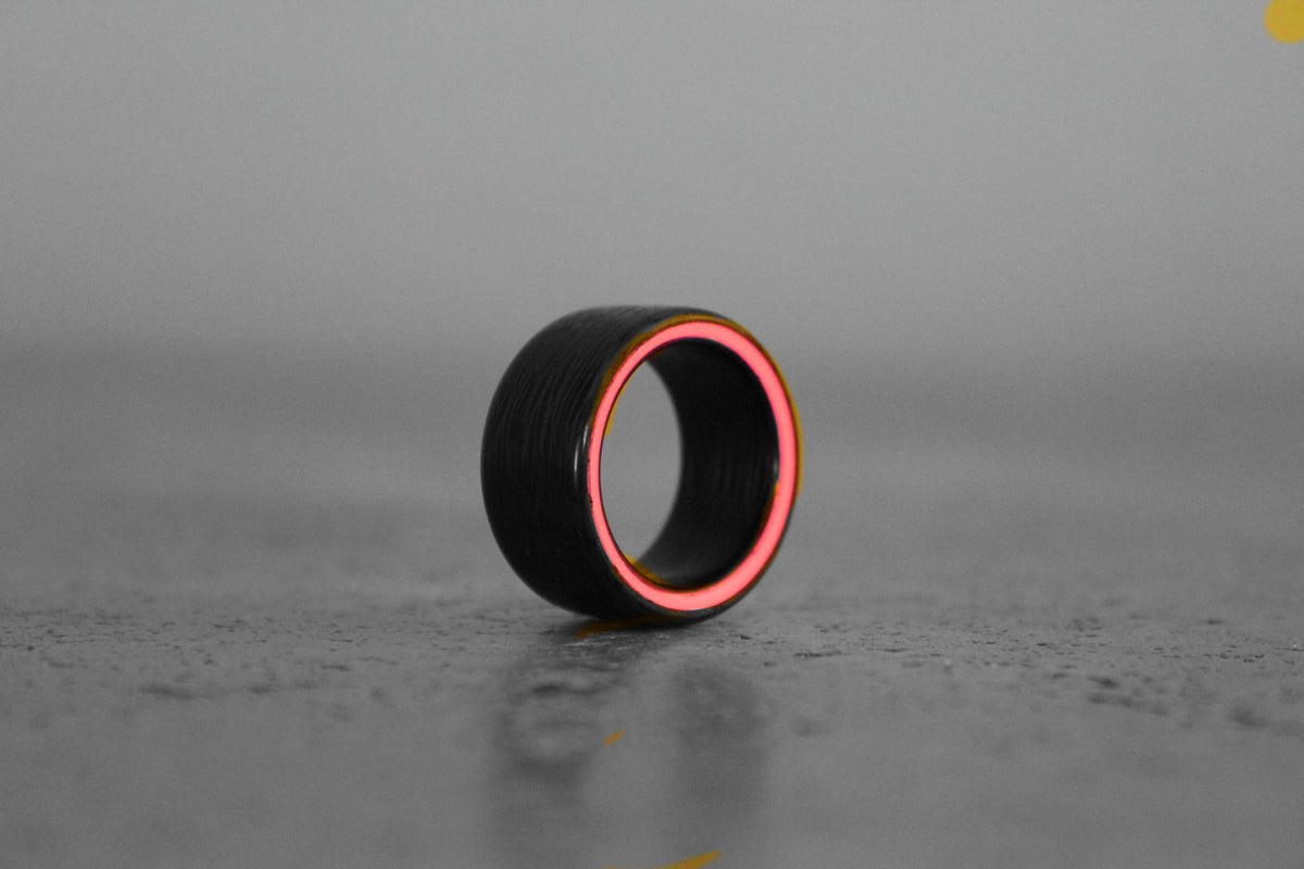The Oreo - Carbon Fiber Side Glow Ring – product view 3