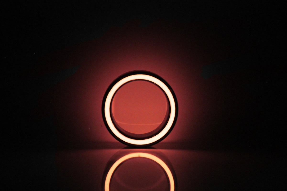 The Oreo - Carbon Fiber Side Glow Ring – product view 4