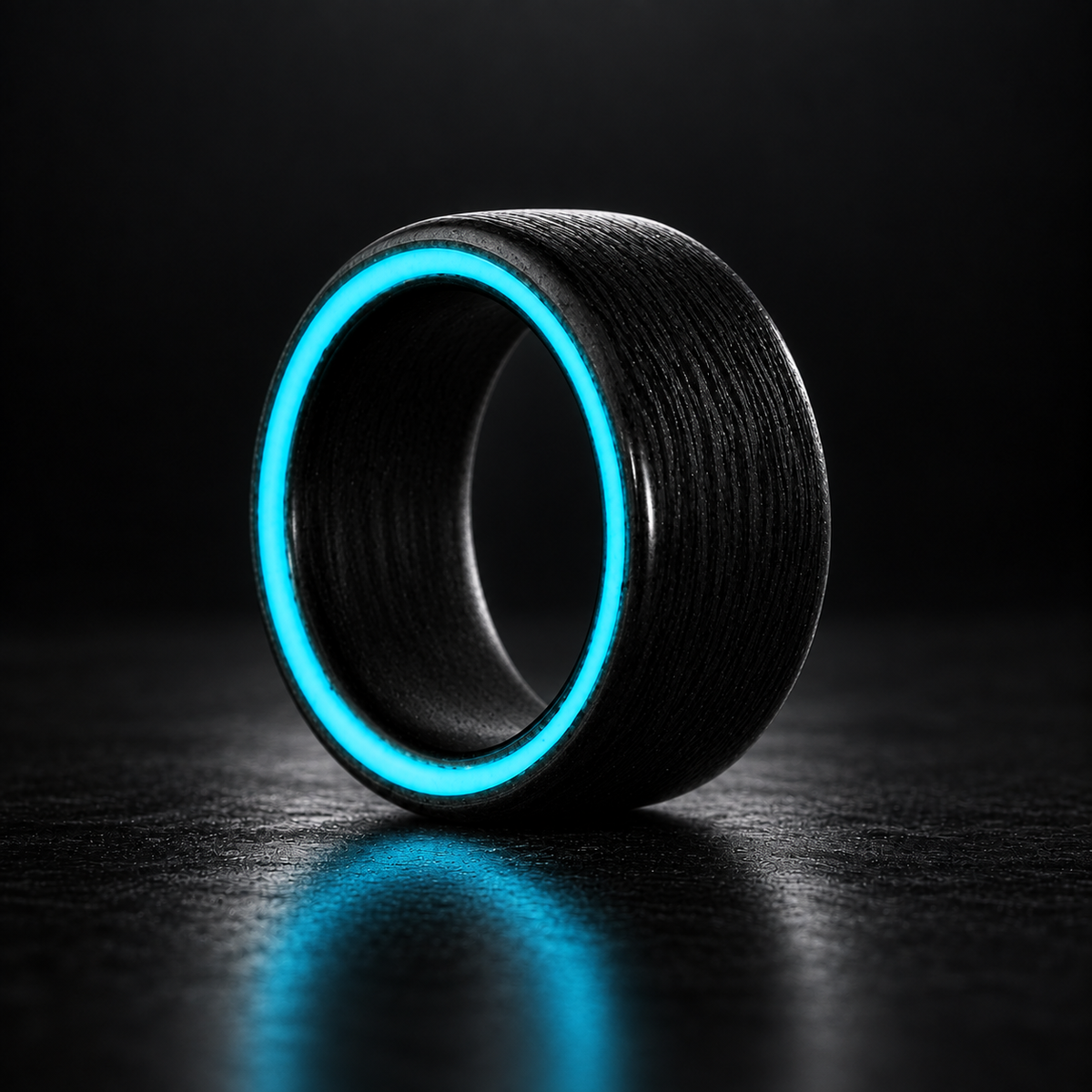 The Oreo - Carbon Fiber Side Glow Ring — uniform collection hero image