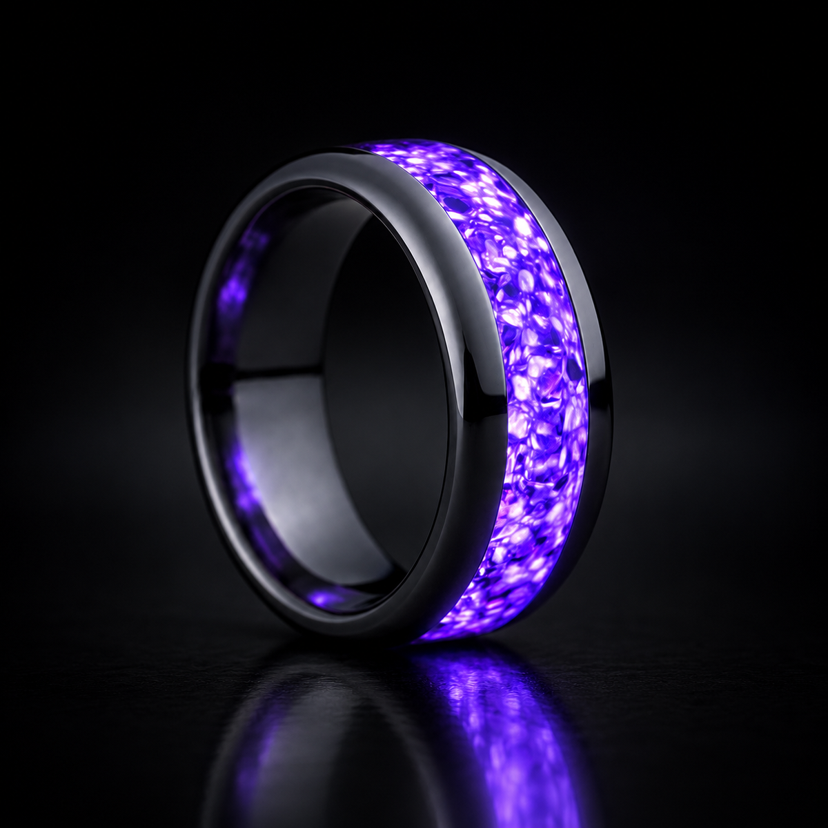 Lavender -  Stainless Steel Ring — uniform collection hero image