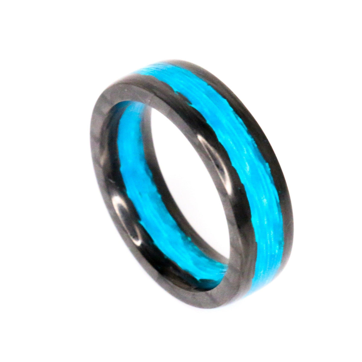 The Blue Water Apollo Carbon Fiber Ring – product view 2